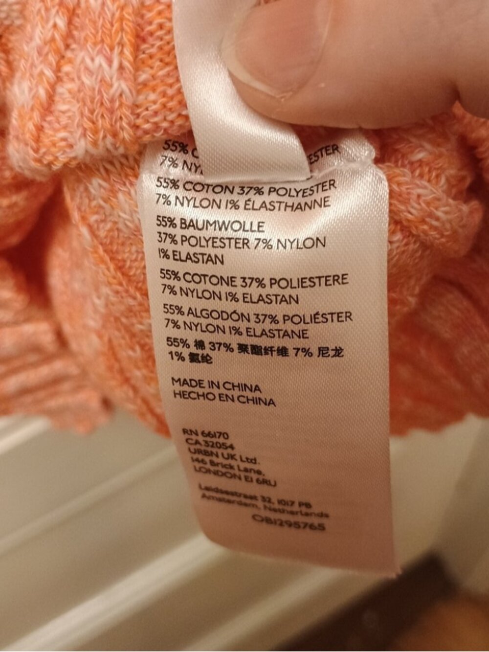 By Anthropologie Cotton Blend Knit Racerback Tank Top, Pink, Small, NWT - Picture 5 of 6